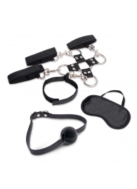 Набор для фиксации из 7 предметов Hogtie   Ball Gag Kit - Lux Fetish - купить с доставкой в Смоленске