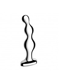 Стальной анальный фаллоимитатор для простаты Stainless Steel Anal Beads - 13 см. - b-Vibe - в Смоленске купить с доставкой