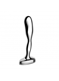 Стальной стимулятор простаты Stainless Steel Prostate Plug - 11,5 см. - b-Vibe - в Смоленске купить с доставкой