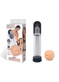 Автоматическая вакуумная помпа-мастурбатор Blowjob Auto Sucker Penis Enlarger Pump - Lux Fetish - в Смоленске купить с доставкой