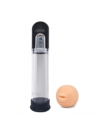 Автоматическая вакуумная помпа-мастурбатор Blowjob Auto Sucker Penis Enlarger Pump - Lux Fetish - в Смоленске купить с доставкой