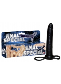 Насадка-фаллоимитатор с двумя кольцами для крепления - 16 см. - Orion - в Смоленске купить с доставкой