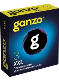 Презервативы увеличенного размера Ganzo XXL - 3 шт. - Ganzo - купить с доставкой в Смоленске