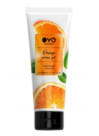 Лубрикант на водной основе OYO Aroma Gel Orange с ароматом апельсина - 75 мл. - OYO - купить с доставкой в Смоленске