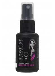 Возбуждающий спрей для женщин Erotist Secret Desire - 30 мл. - Erotist Libido Booster - купить с доставкой в Смоленске