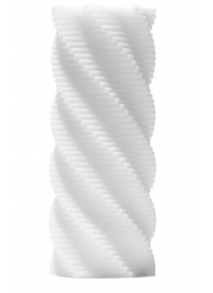 Белый 3D мастурбатор SPIRAL - Tenga - в Смоленске купить с доставкой