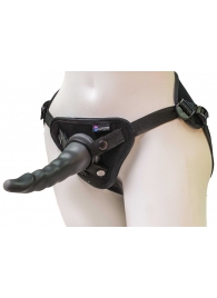 Комплект из трусиков Harness и двух насадок - 20,5 и 18 см. - LOVETOY (А-Полимер) - купить с доставкой в Смоленске