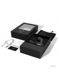 Чёрный перезаряжаемый стимулятор простаты Bruno Black - Lelo - в Смоленске купить с доставкой