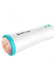 Мастурбатор-вагина Aby с возвратно-поступательными движениями и голосовым сопровождением - Baile - в Смоленске купить с доставкой