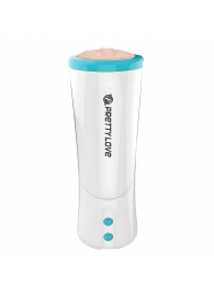 Мастурбатор-вагина Aby с возвратно-поступательными движениями и голосовым сопровождением - Baile - в Смоленске купить с доставкой