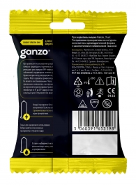 Ультратонкие презервативы Ganzo Ultra thin в мягкой упаковке - 3 шт. - Ganzo - купить с доставкой в Смоленске
