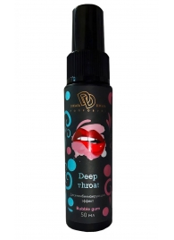 Спрей для горла Deep Throat с десенсибилизирующим эффектом и вкусом бабл-гам - 50 мл. - БиоМед - купить с доставкой в Смоленске
