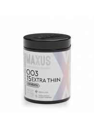 Экстремально тонкие презервативы MAXUS 003 Extra Thin - 15 шт. - Maxus - купить с доставкой в Смоленске