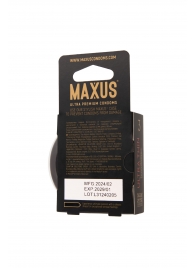 Ультратонкие презервативы MAXUS AIR Ultra Thin - 3 шт. - Maxus - купить с доставкой в Смоленске