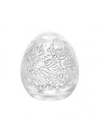 Мастурбатор-яйцо Keith Haring EGG PARTY - Tenga - в Смоленске купить с доставкой