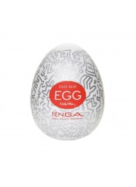 Мастурбатор-яйцо Keith Haring EGG PARTY - Tenga - в Смоленске купить с доставкой