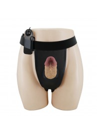 Полый вибрострапон на регулируемых трусиках Draven - 17,5 см. - Baile - купить с доставкой в Смоленске