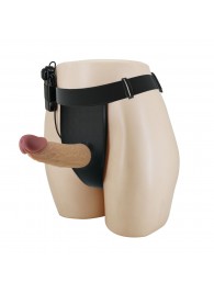 Полый вибрострапон на регулируемых трусиках Draven - 17,5 см. - Baile - купить с доставкой в Смоленске