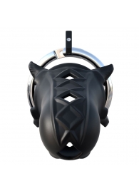 Черный замок верности Extreme Silicone Cock Blocker - Pipedream - купить с доставкой в Смоленске