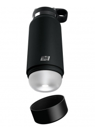 Черный мастурбатор в виде бутылки Fap Flask - Pipedream - в Смоленске купить с доставкой