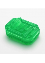 Зеленый мастурбатор-стимулятор Tenga Uni Emerald - Tenga - в Смоленске купить с доставкой