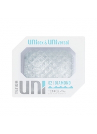 Прозрачный мастурбатор-стимулятор Tenga Uni Diamond - Tenga - в Смоленске купить с доставкой