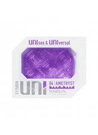 Фиолетовый мастурбатор-стимулятор Tenga Uni Amethyst - Tenga - в Смоленске купить с доставкой