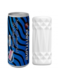 Белый компактный мастурбатор Fine Lady в упаковке-банке - Baile - в Смоленске купить с доставкой