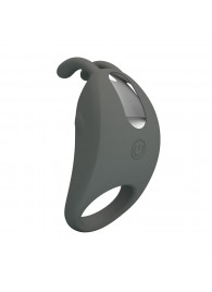 Серое эрекционное кольцо с вибрацией Master Ring - Baile - в Смоленске купить с доставкой