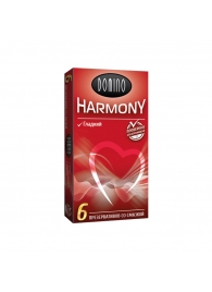 Гладкие презервативы Domino Harmony - 6 шт. - Domino - купить с доставкой в Смоленске