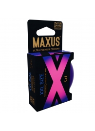 Презервативы Maxus XXL увеличенного размера - 3 шт. - Maxus - купить с доставкой в Смоленске
