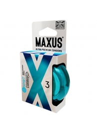 Презервативы Maxus G spot с двойной спиралью - 3 шт. - Maxus - купить с доставкой в Смоленске