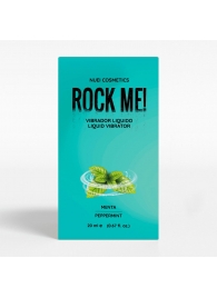 Жидкий вибратор Nuei Rock Me! с ароматом мяты - 20 мл. - Nuei cosmetics - купить с доставкой в Смоленске