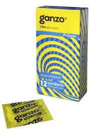 Классические презервативы с обильной смазкой Ganzo Classic - 12 шт. - Ganzo - купить с доставкой в Смоленске