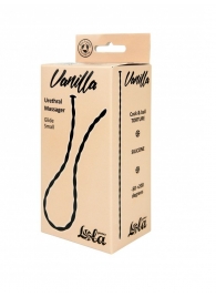 Черный уретральный массажер Glide Small - 30 см. - Lola Games - купить с доставкой в Смоленске