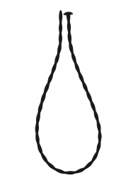 Черный уретральный массажер Glide Small - 30 см. - Lola Games - купить с доставкой в Смоленске