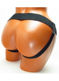 Трусики для страпона коричневого цвета - БДСМ Арсенал - купить с доставкой в Смоленске