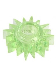 Зеленое эрекционное кольцо-солнце - Toyfa Basic - в Смоленске купить с доставкой