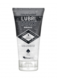 Водно-силиконовый интимный гель-смазка Lubrimax Brave - 75 мл. - ИнтелБИО - купить с доставкой в Смоленске
