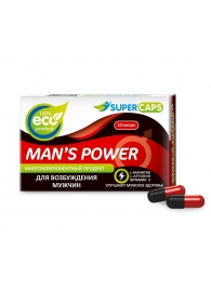 Возбуждающее средство Man’s power - 10 капсул (+1 в подарок) - SuperCaps - купить с доставкой в Смоленске