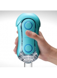 Голубой мастурбатор Tenga Flip ORB Ocean - Tenga - в Смоленске купить с доставкой