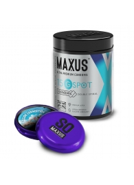 Гладкие презервативы Maxus G spot с двойной спиралью - 15 шт. - Maxus - купить с доставкой в Смоленске