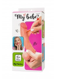 Телесный фаллоимитатор My Priceless - 18 см. - ToyFa