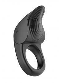 Черное эрекционное виброкольцо Vibro Lust Ring - MALESATION - в Смоленске купить с доставкой