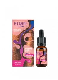 Жидкий вибратор Passion Drips Cold n Hot - 15 мл. - Pleasure Lab - купить с доставкой в Смоленске