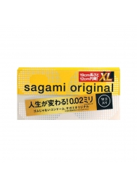 Презервативы увеличенного размера Sagami Original 0.02 XL-size - 12 шт. - Sagami - купить с доставкой в Смоленске