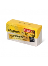 Презервативы увеличенного размера Sagami Original 0.02 XL-size - 12 шт. - Sagami - купить с доставкой в Смоленске
