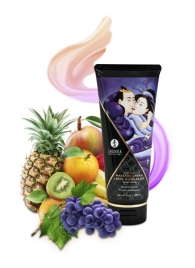 Массажный крем для тела с ароматом экзотических фруктов Exotic fruits - 200 мл. - Shunga - купить с доставкой в Смоленске
