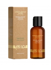 Натуральная массажная смазка Natural Lubricant Orange Blossom - 100 мл. - YESforLOV - купить с доставкой в Смоленске