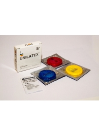 Разноцветные ароматизированные презервативы Unilatex Multifruits - 3 шт. - Unilatex - купить с доставкой в Смоленске